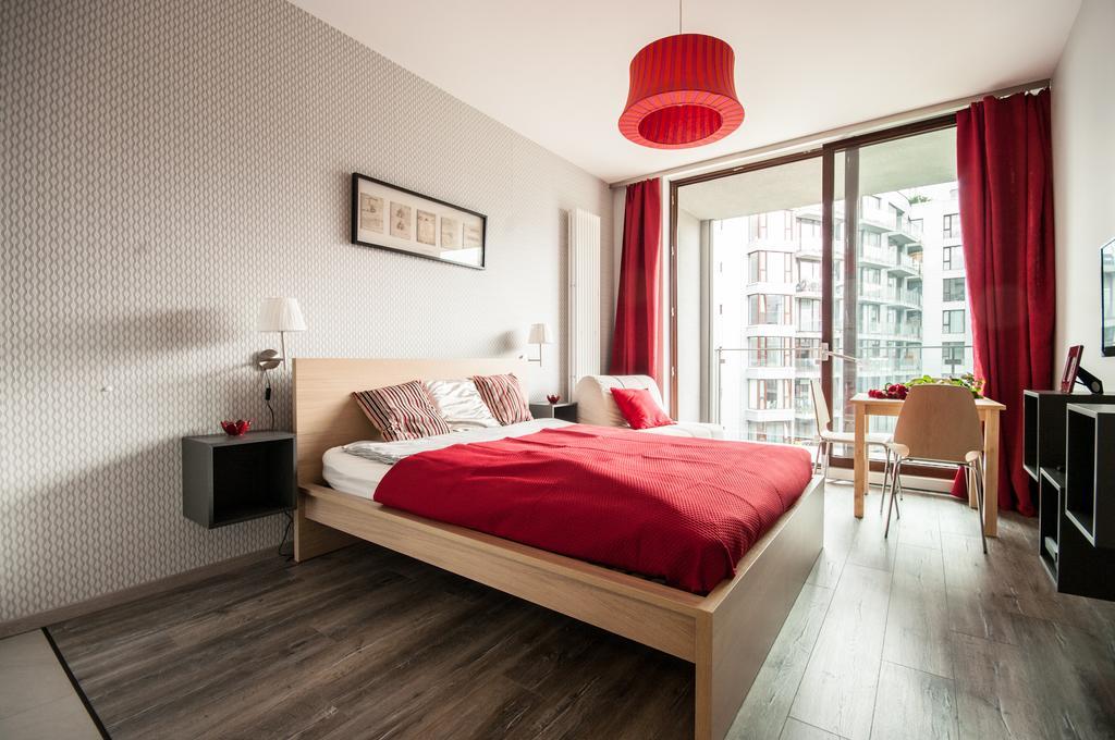 Appartement Apart Studio Warszawa Chambre photo