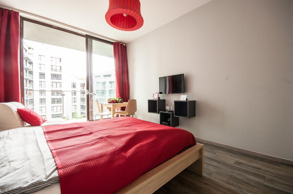 Appartement Apart Studio Warszawa Chambre photo