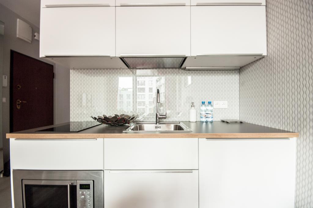 Appartement Apart Studio Warszawa Chambre photo