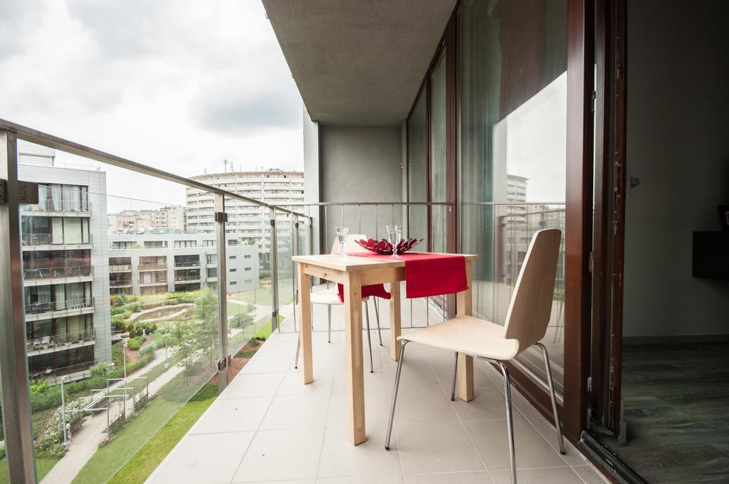 Appartement Apart Studio Warszawa Chambre photo