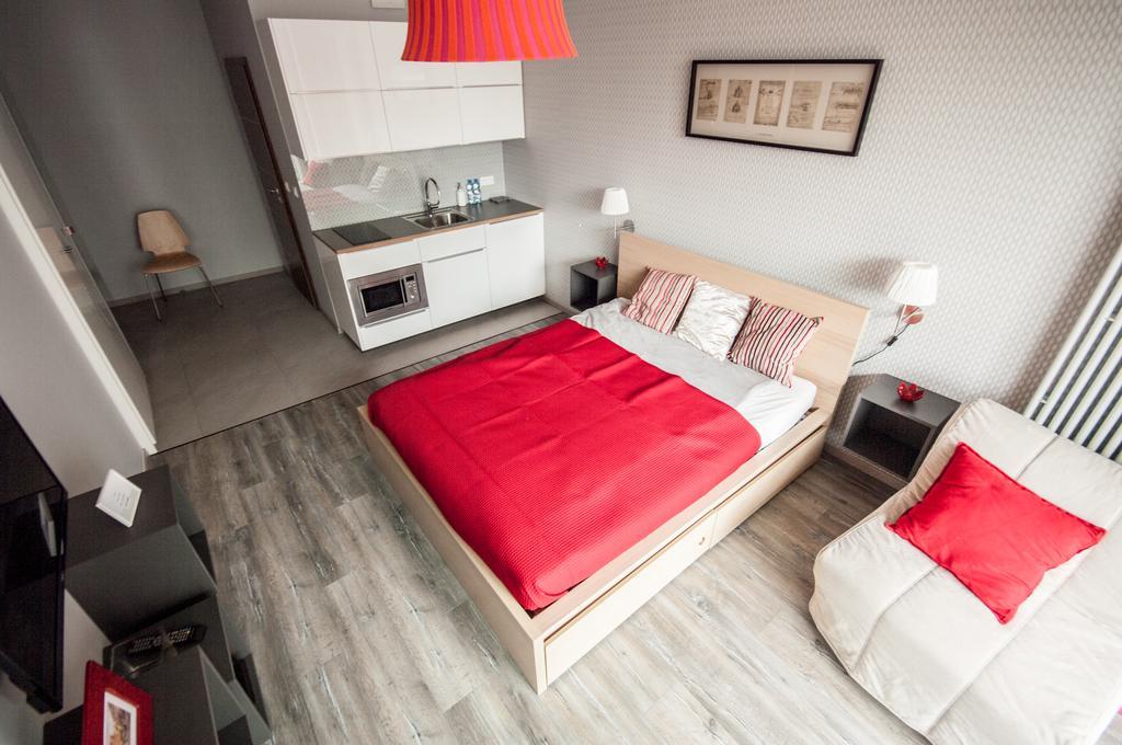 Appartement Apart Studio Warszawa Chambre photo